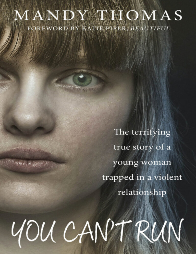 You Cant Run Mandy Thomas Kitap Kapağı