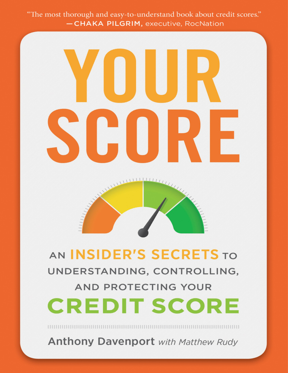 Your Score Anthony Davenport Kitap Kapağı