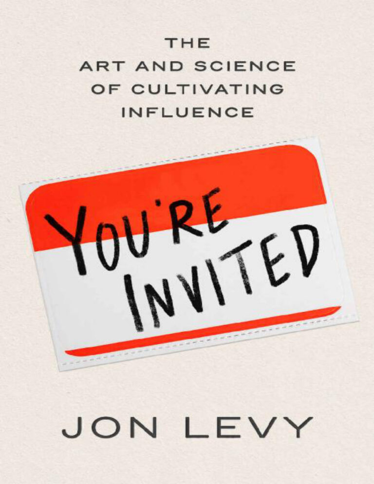 Youre invited Jon levy Kitap Kapağı