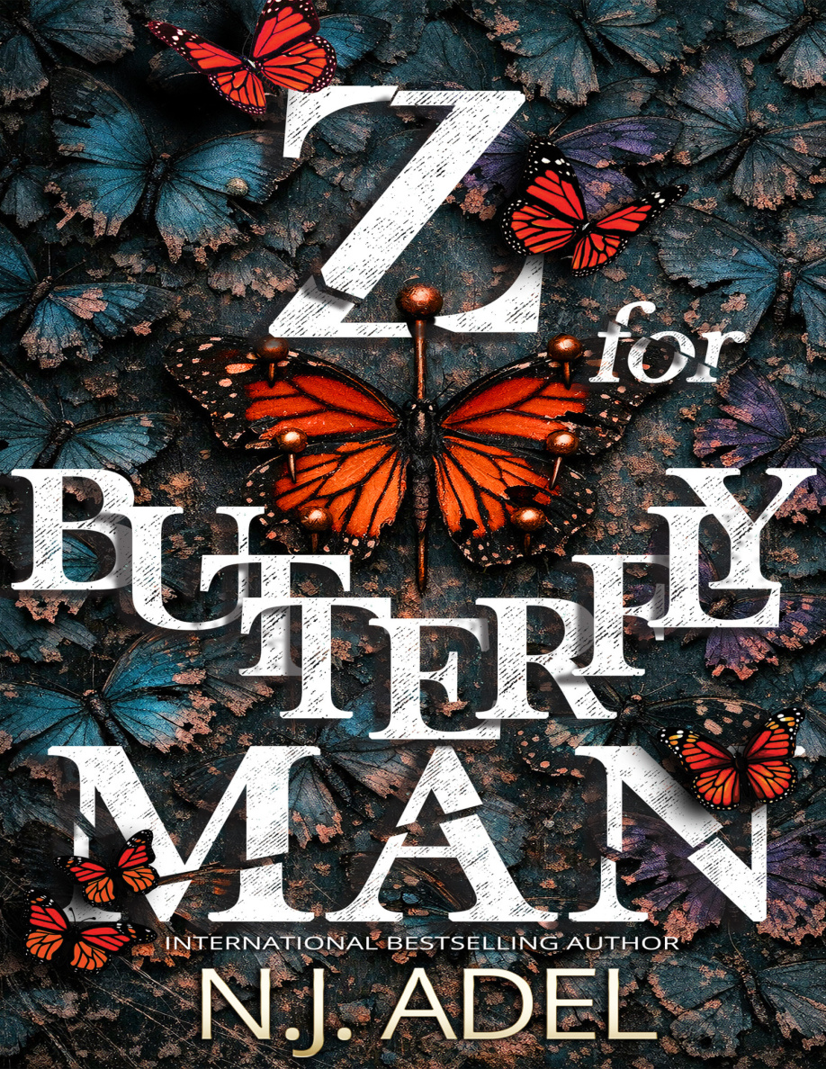 Z for butterfly man Nj Adel Kitap Kapağı