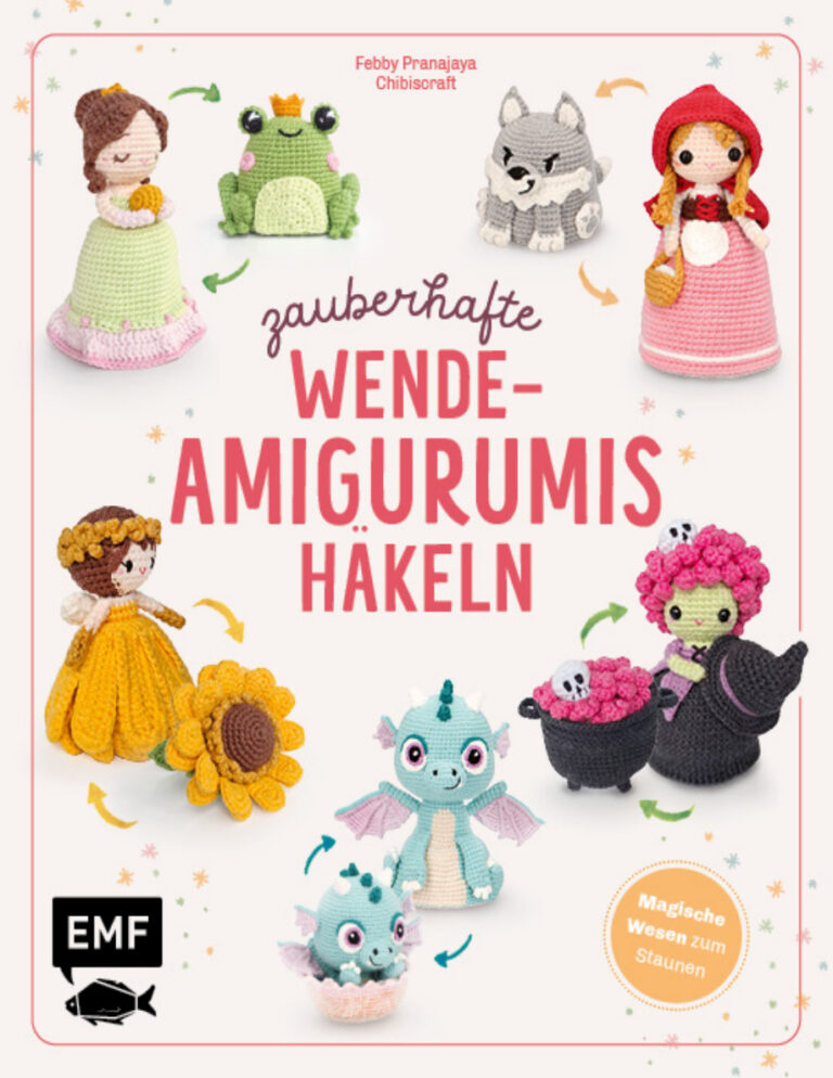 Zauberhafte Wende Amigurumis hakeln German Edition Febby Pranajaya Kitap Kapağı