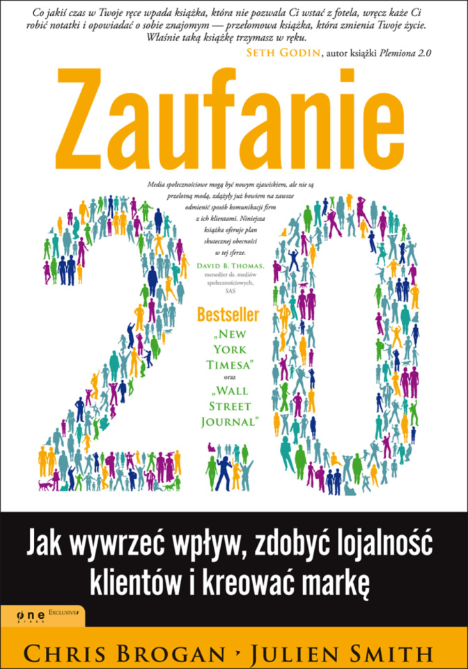 Zaufanie 20 Jak wywierać wpływ zdobyć lojalność klientów i kreować markę Polish Edition Chris Brogan Kitap Kapağı