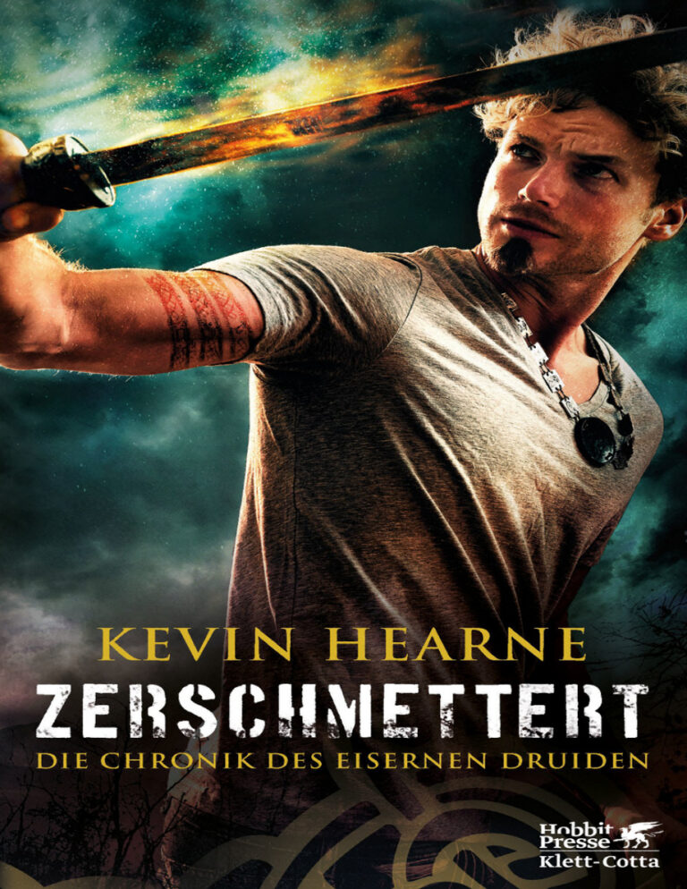 Zerschmettert German Edition Kevin Hearne Kitap Kapağı