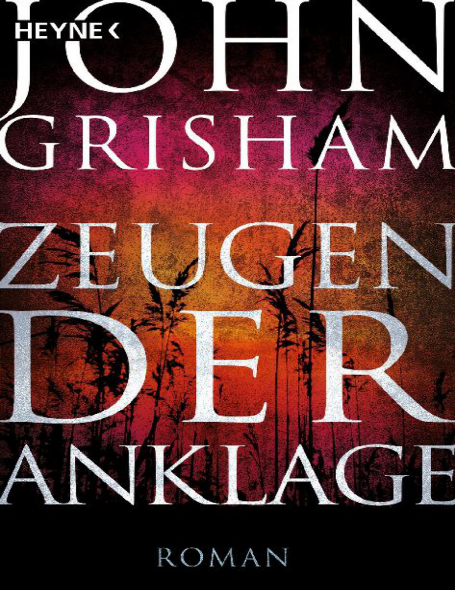 Zeugen der Anklage German Edition John Grisham Kitap Kapağı