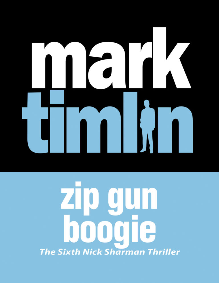 Zip Gun Boogie mark timlin Kitap Kapağı