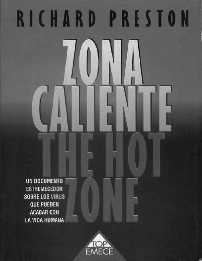 Zona Caliente Preston Richard Kitap Kapağı
