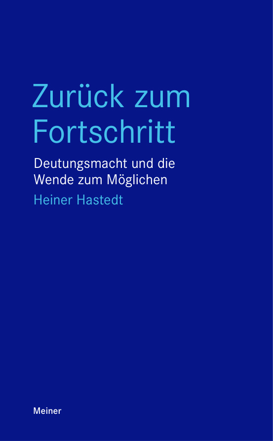 Zuruck zum Fortschrit German Edition Heiner Hastedt Kitap Kapağı