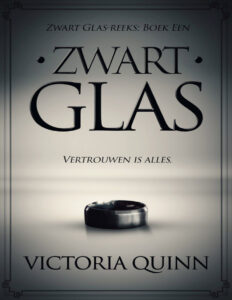 Zwart glas Victoria Quinn Kitap Kapağı
