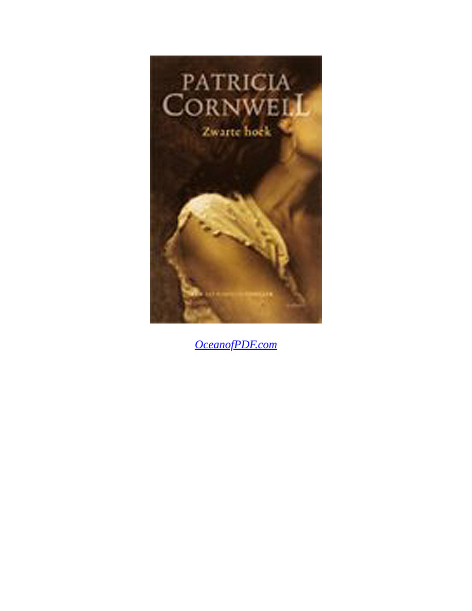 Zwarte hoek Dutch Edition Patricia cornwell Kitap Kapağı