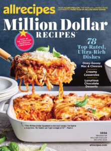 allrecipes Million Dollar Recipes 2026 allrecipes Kitap Kapağı
