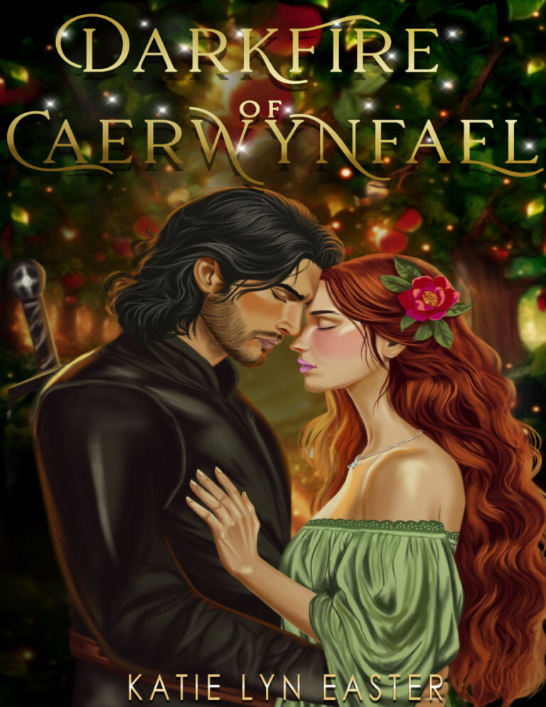 darkfire of caerwynfael Katie lyn easter Kitap Kapağı