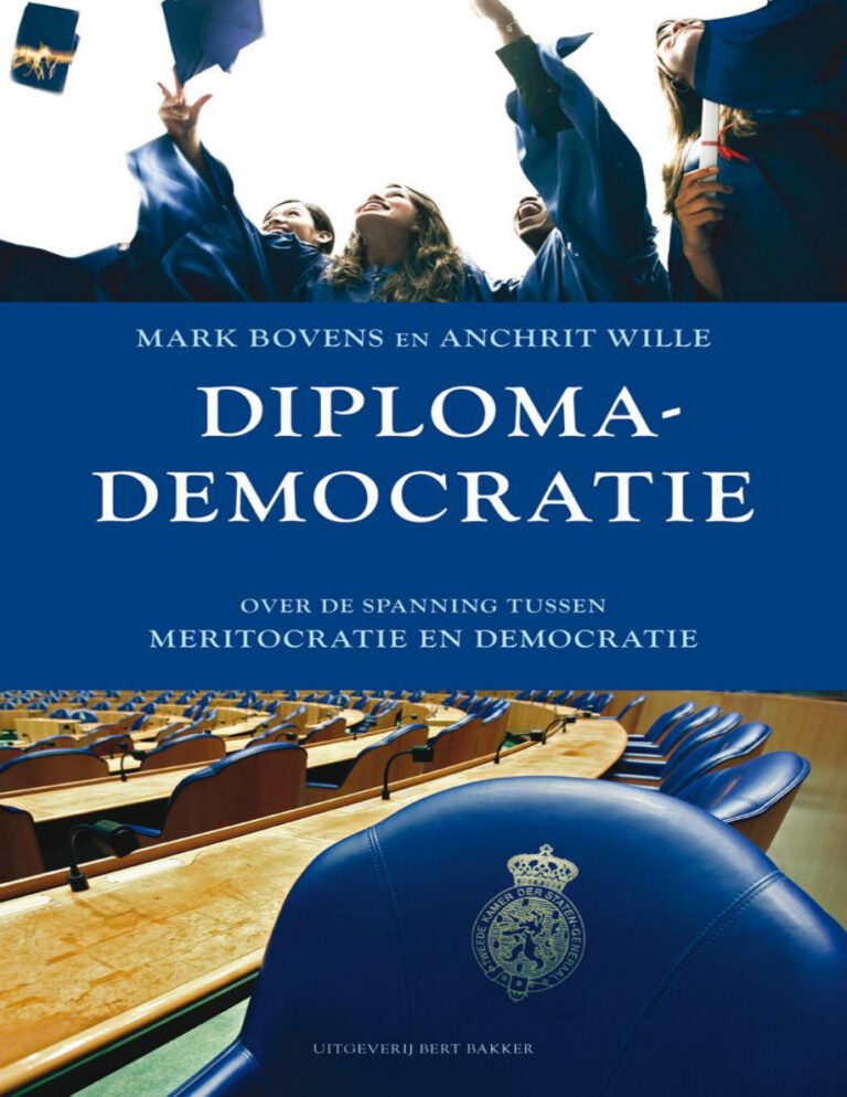 diplomademocratie Dutch Edition mark bovens Kitap Kapağı