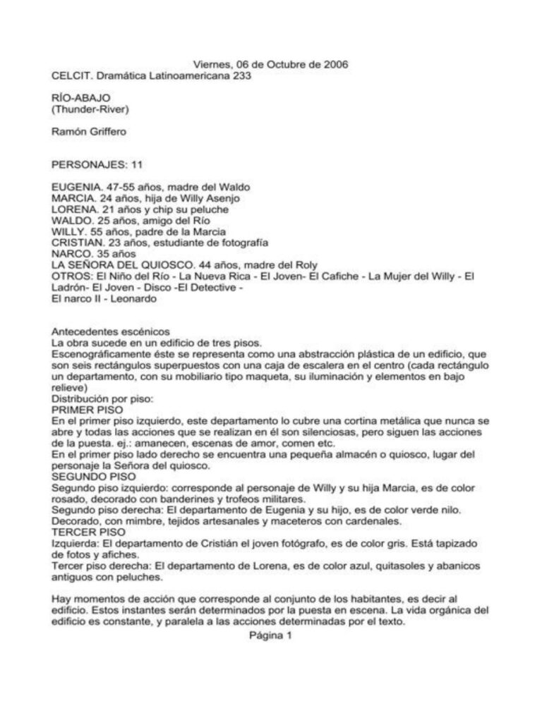 dla233 Rio abajo Ramon Griffero Bloc de notas abosio Kitap Kapağı