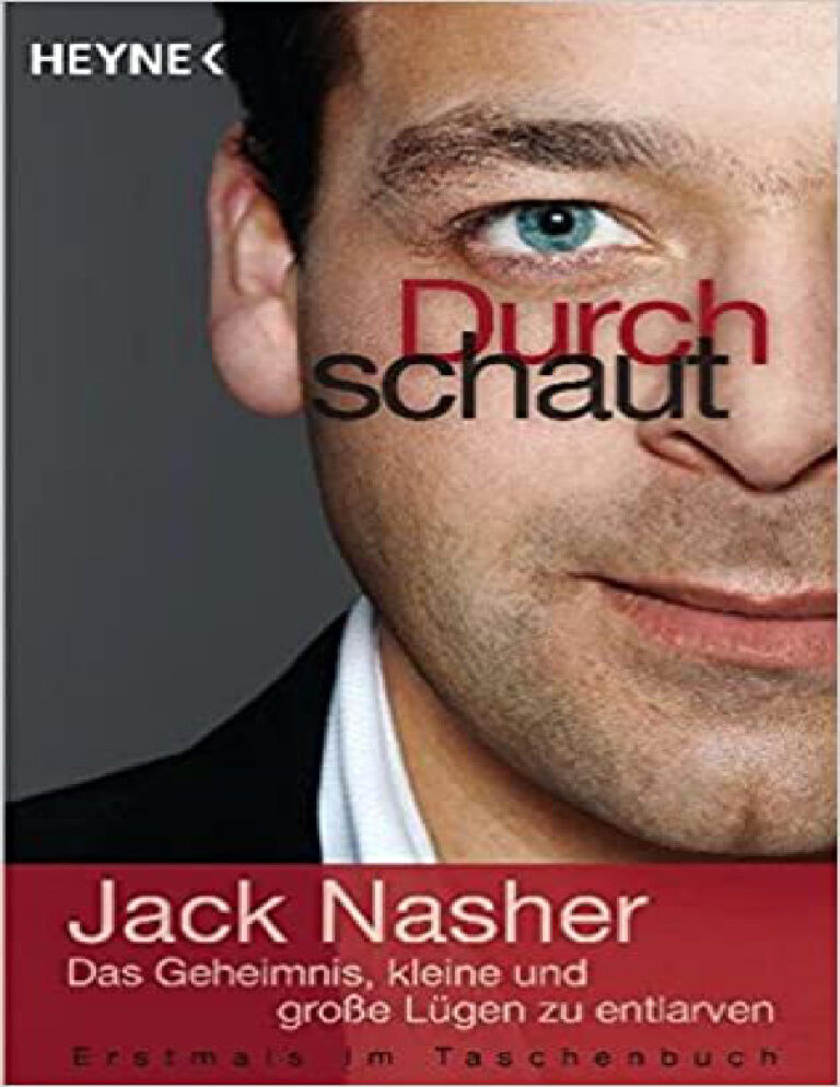 durchschaut German Edition jack nasher Kitap Kapağı