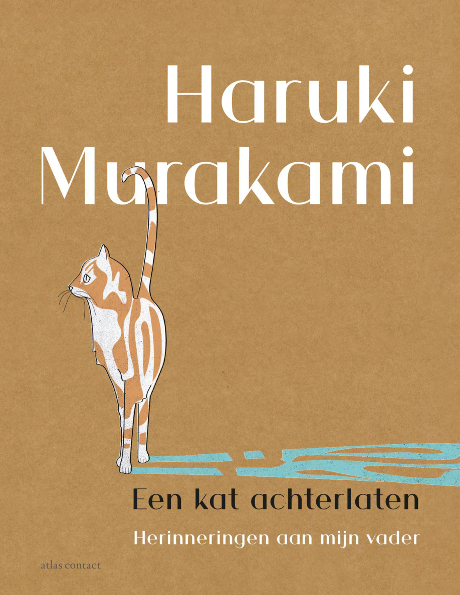 een kat achterlaten Dutch Edition Haruki Murakami Kitap Kapağı