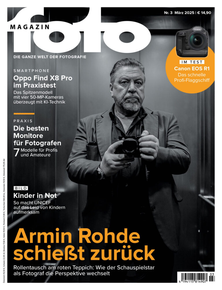 fotoMAGAZIN Issue 03 Marz 2025 GER fotoMAGAZIN Kitap Kapağı