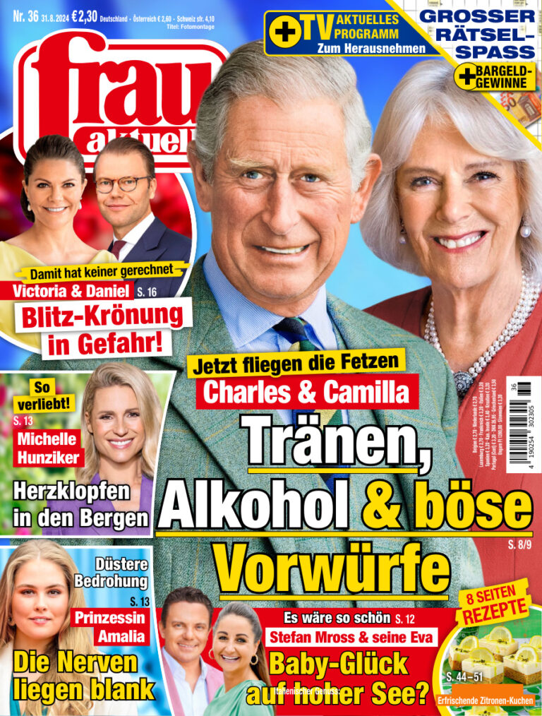 frau aktuell 31 August 2024 GER frau aktuell Kitap Kapağı