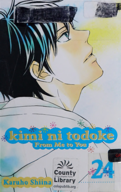 from me to you vol 24 Karuho Shiina Kitap Kapağı