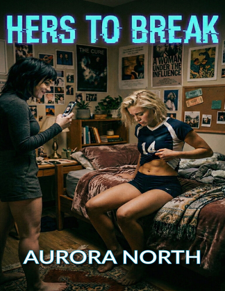 hers to break a dark sapphic romance Aurora North Kitap Kapağı
