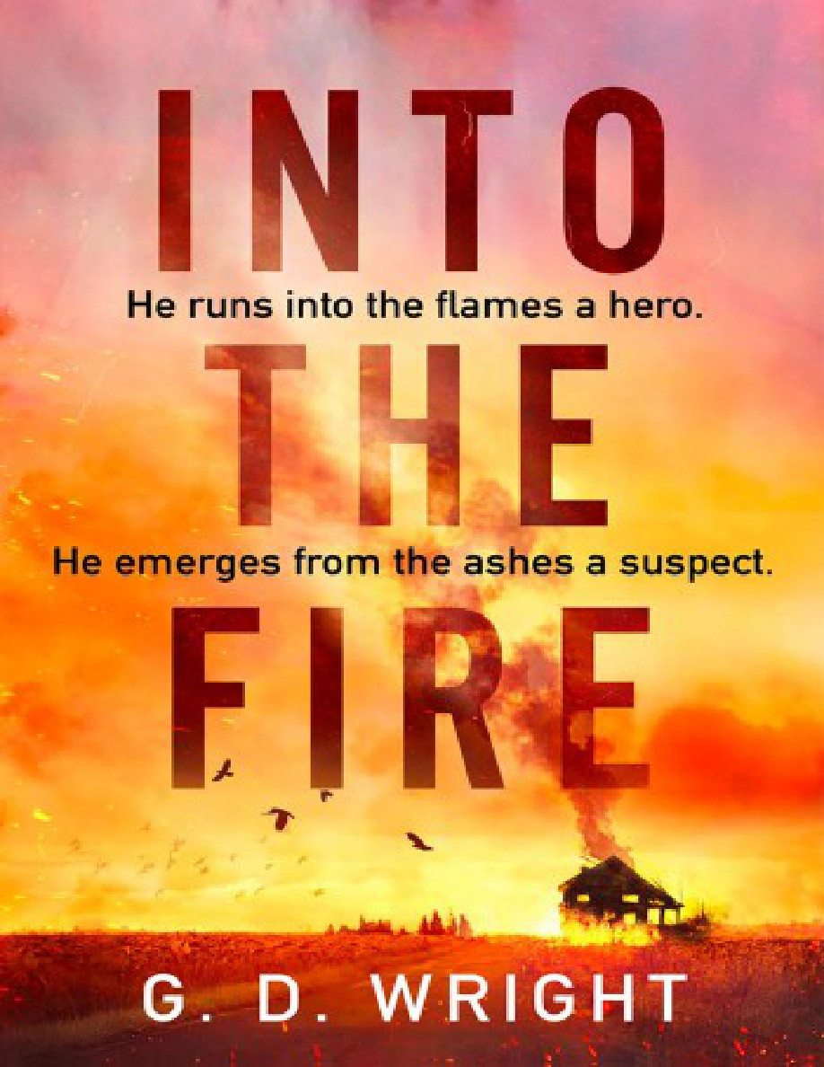 into the fire GD Wright Kitap Kapağı