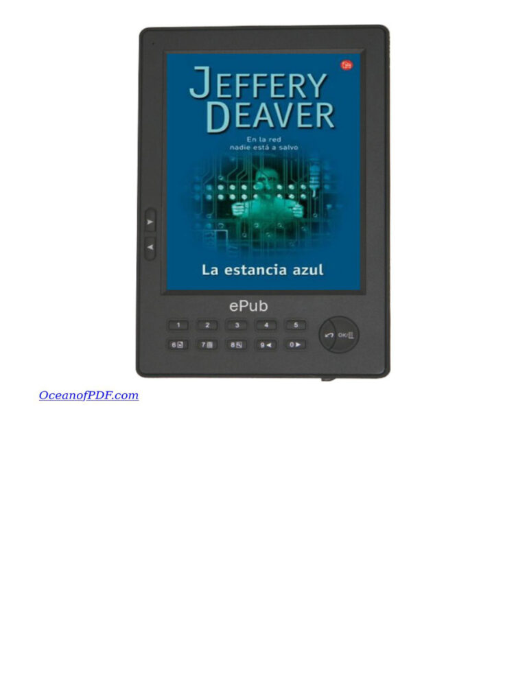 la Estancia azul Deaver Jeffery Kitap Kapağı