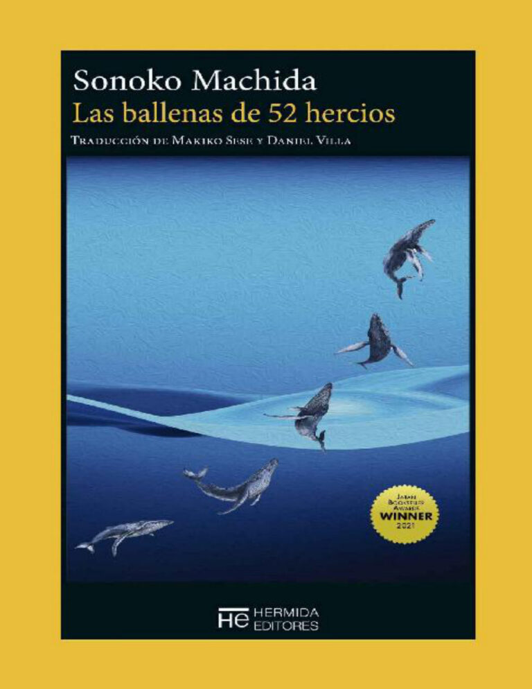 las ballenas de 52 hercios sonoko machida Kitap Kapağı