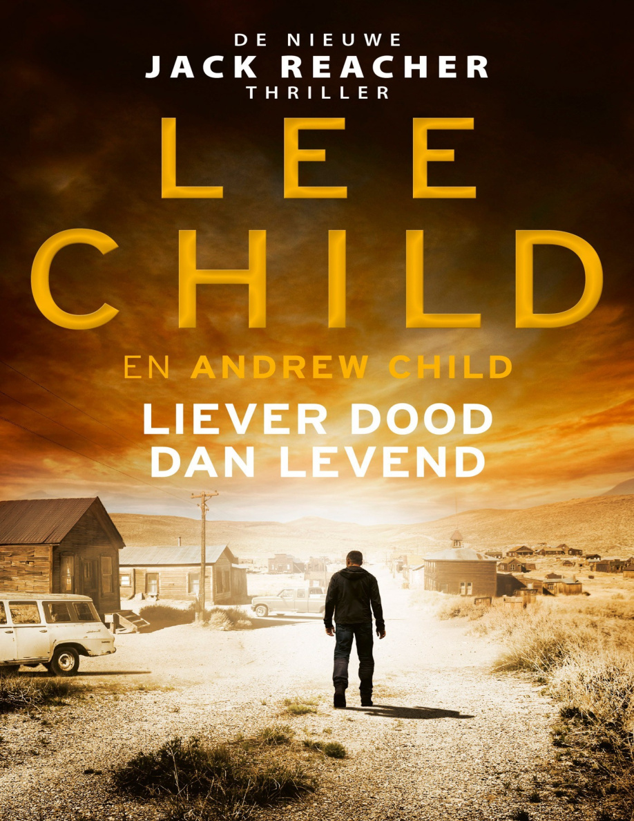 liever dood dan levend Dutch Edition Lee Child Kitap Kapağı