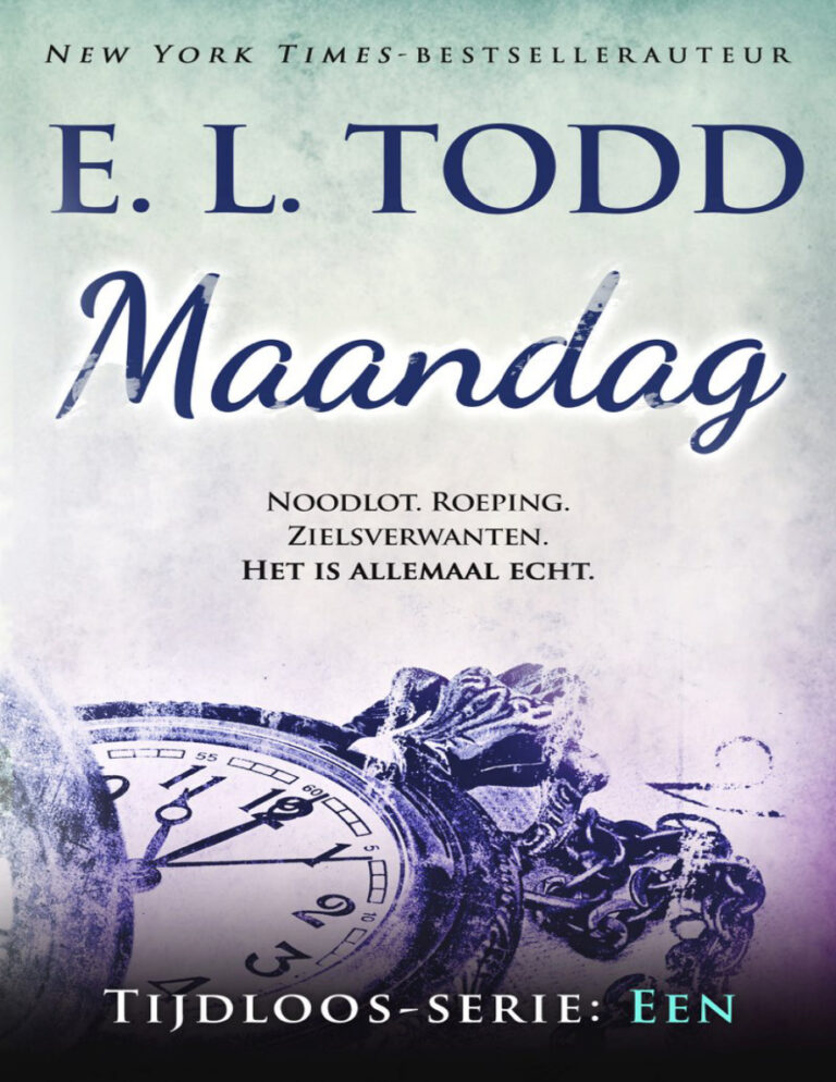 maandag Dutch Edition el todd Kitap Kapağı