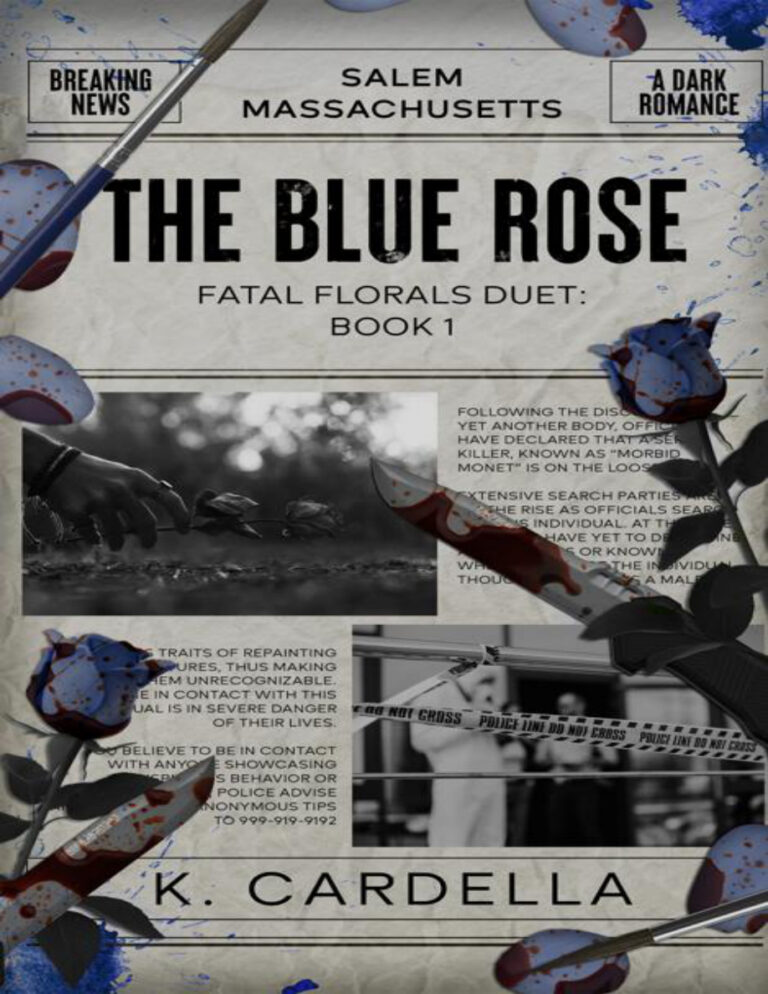 the blue rose k cardella Kitap Kapağı