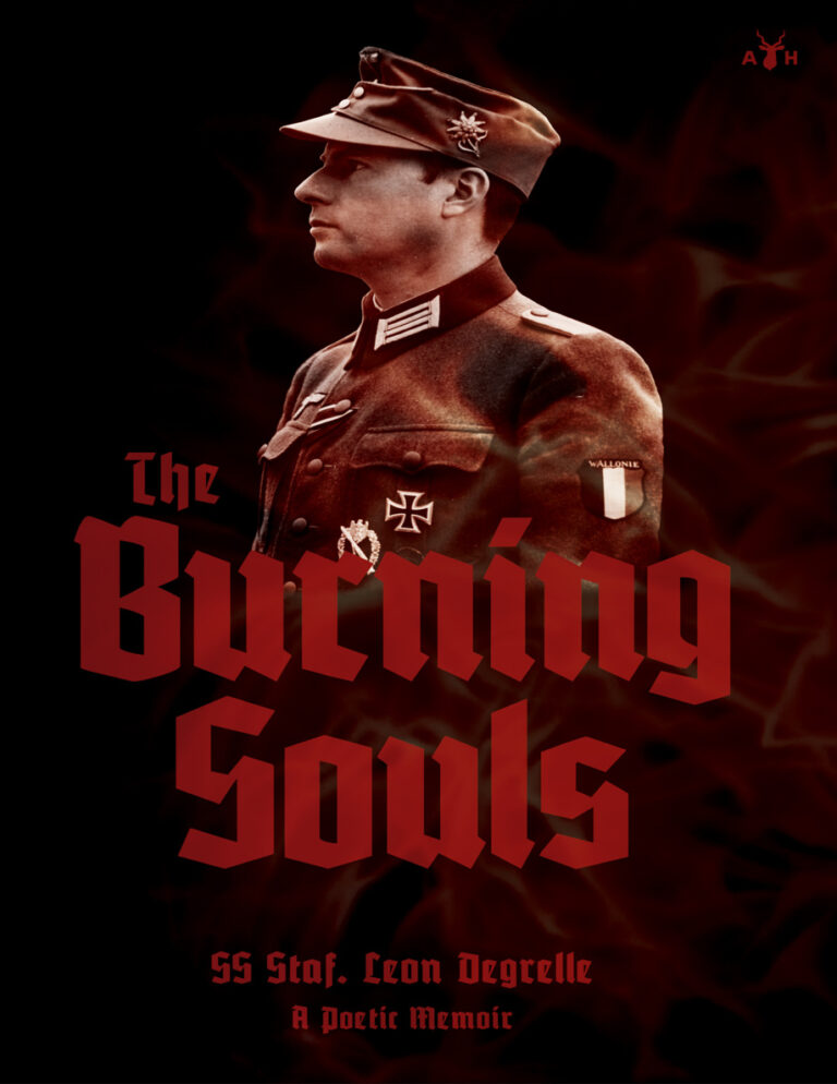 the burning souls Leon Degrelle Kitap Kapağı