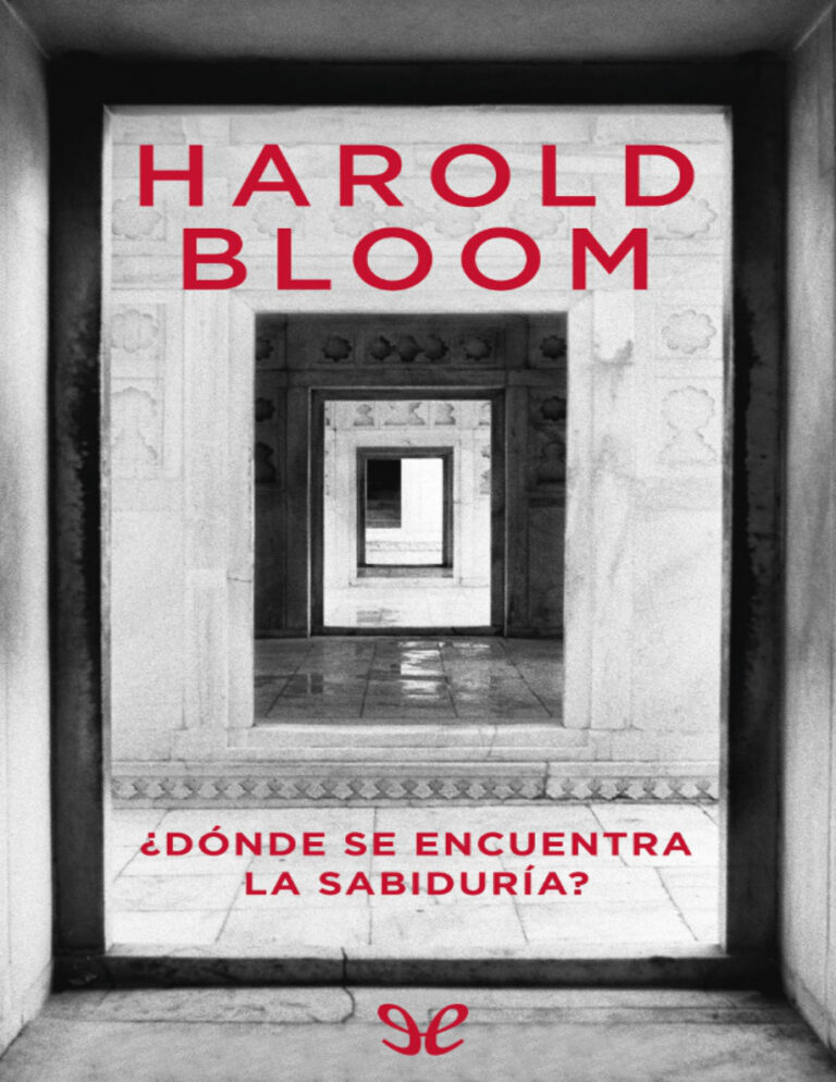 ¿Dónde se encuentra la sabiduría Spanish Edition Harold Bloom Kitap Kapağı