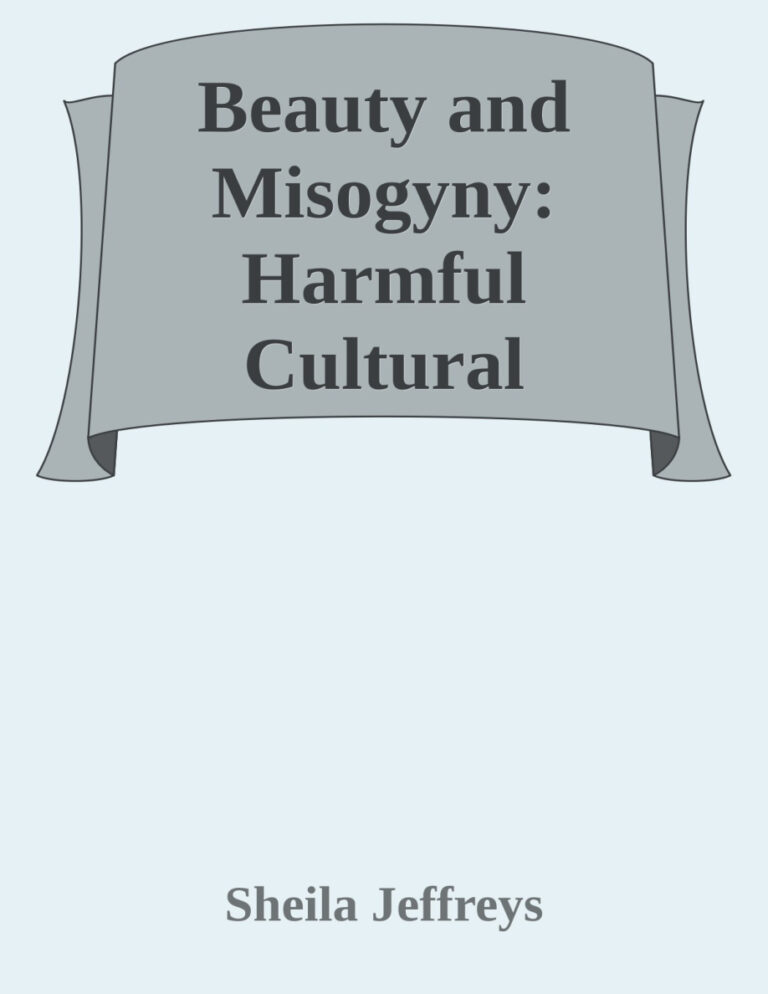 beauty and misogyny sheila jeffreys Kitap Kapağı