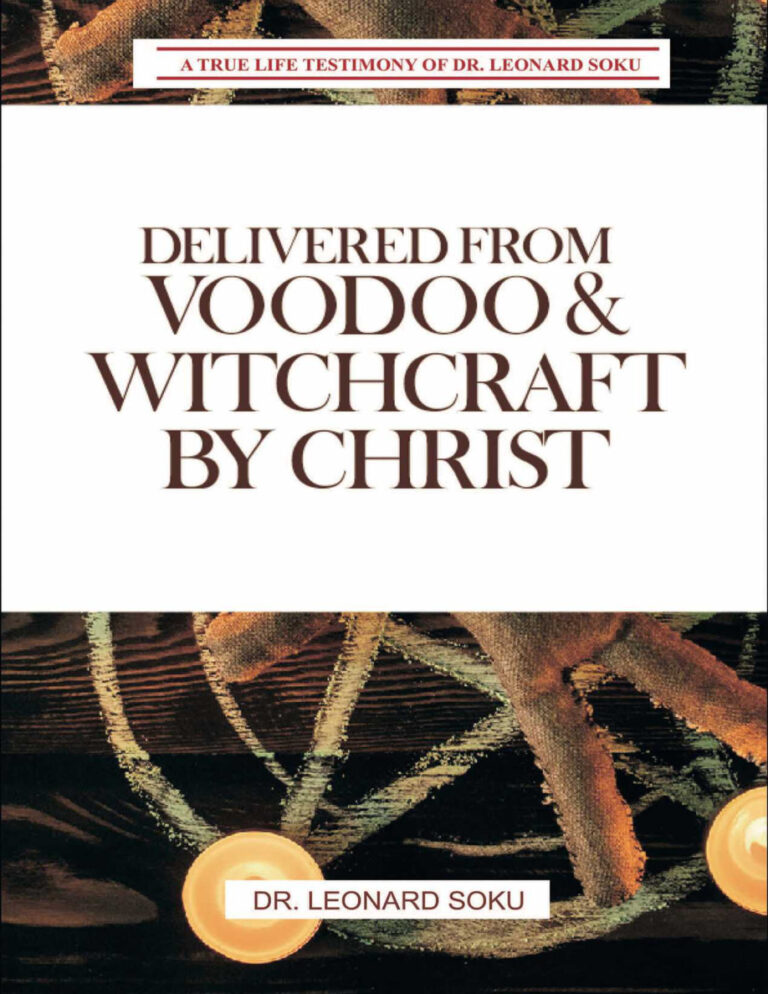 delivered from voodoo and witchcraft by christ Rev Leonard soku Kitap Kapağı
