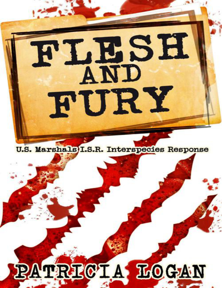 flesh and fury Patricia logan Kitap Kapağı