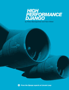 high performance django Kitap Kapağı