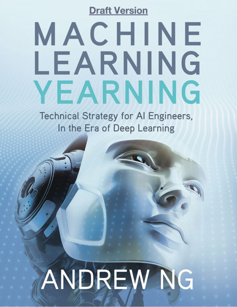 machine learning yearning Andrew Ng Kitap Kapağı