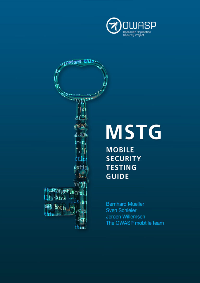 mobile security testing guide Kitap Kapağı