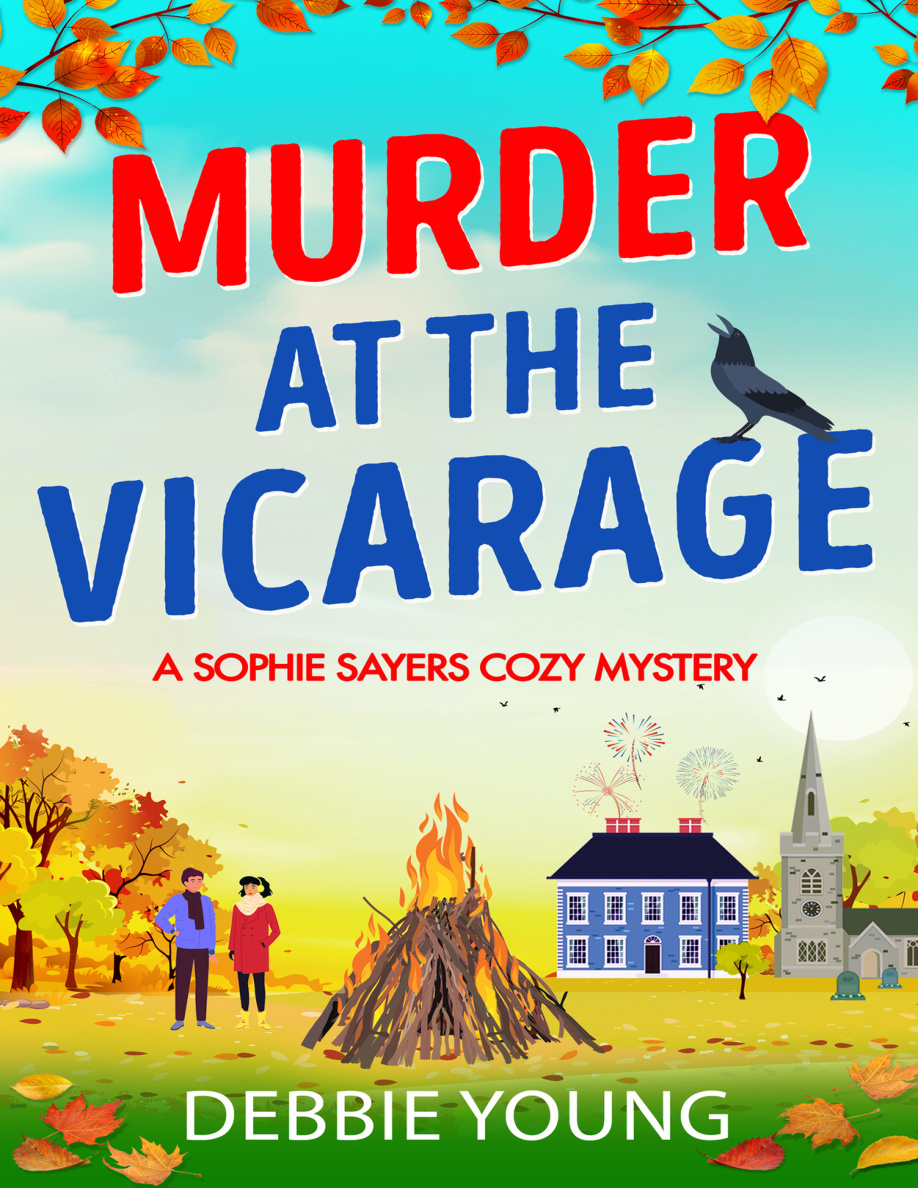 murder at the vicarage Debbie Young Kitap Kapağı