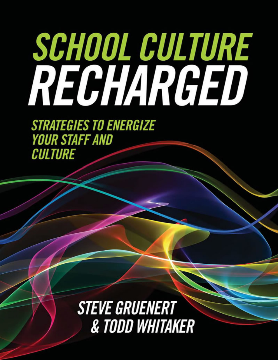 school culture recharged todd whitaker Kitap Kapağı