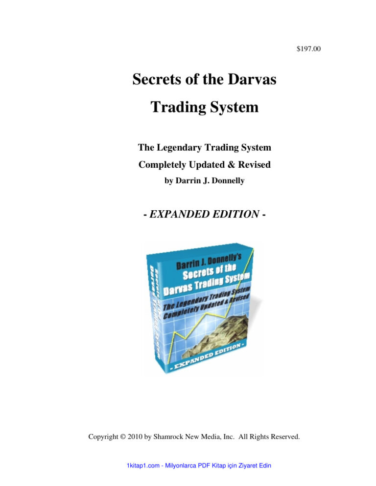 secert of the darvas trading system 16072024 Kitap Kapağı