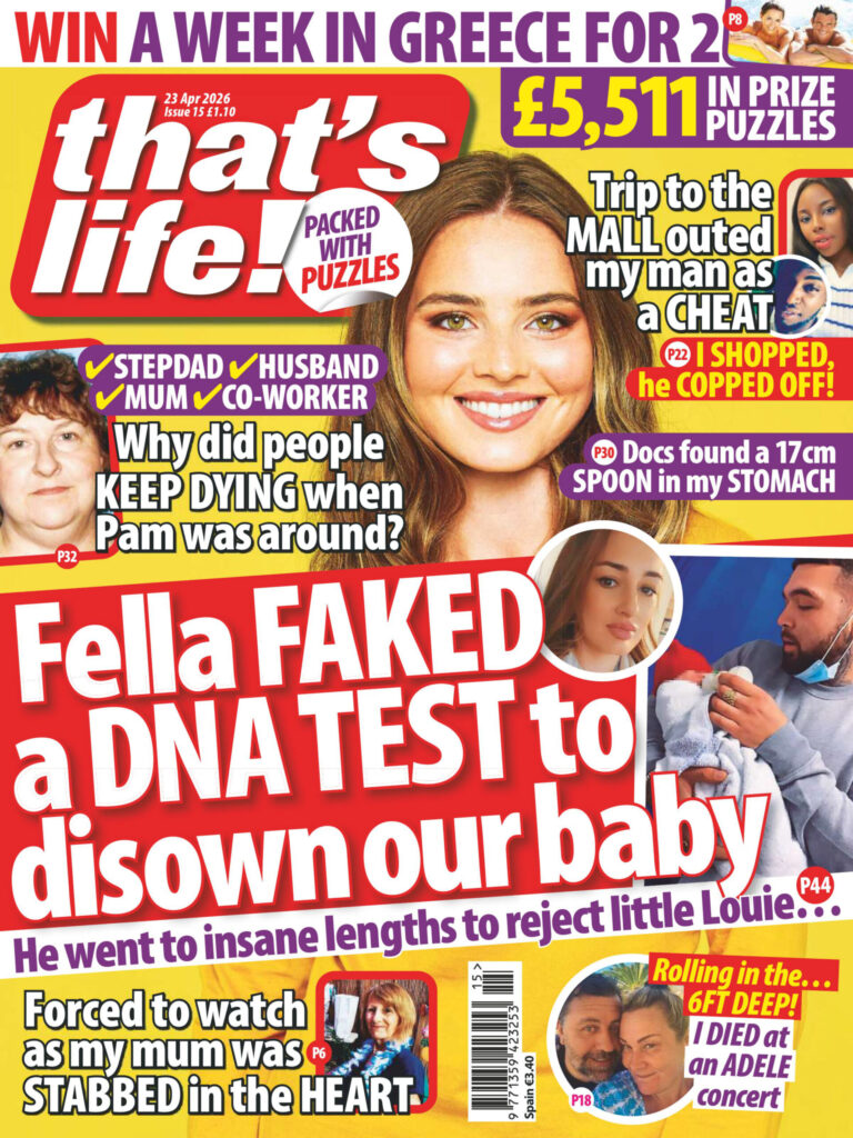 thats life UK 23 April 2026 thats life UK Kitap Kapağı