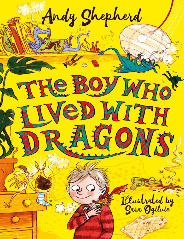 the boy who lived with dragons Andy sheperd Kitap Kapağı