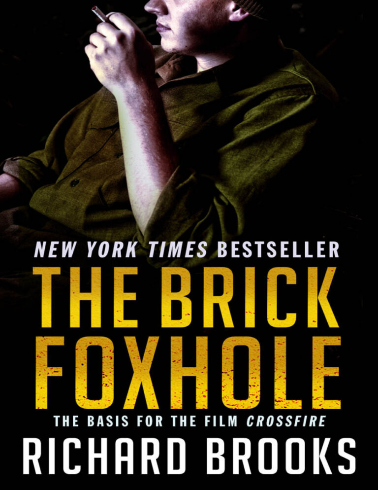 the brick foxhole Richard Brooks Kitap Kapağı
