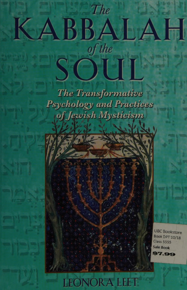the kabbalah of the soul leonora leet Kitap Kapağı
