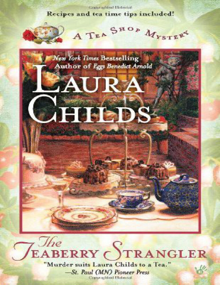 the teaberry strangler laura childs Kitap Kapağı