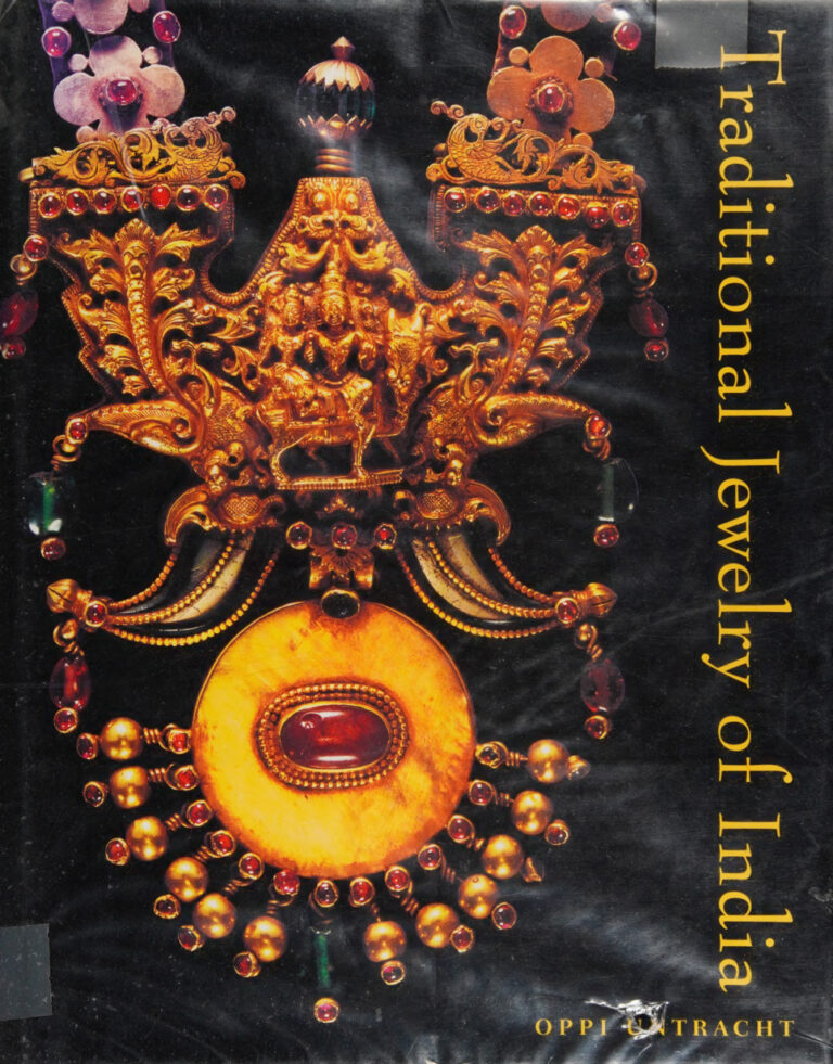 traditional jewelry of india oppi untracht Kitap Kapağı