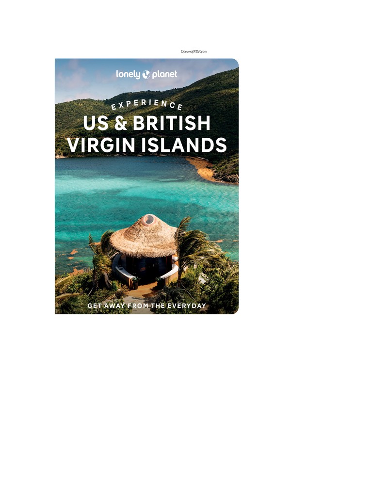 Experience US & British Virgin Islands 1 - Lonely Planet book cover