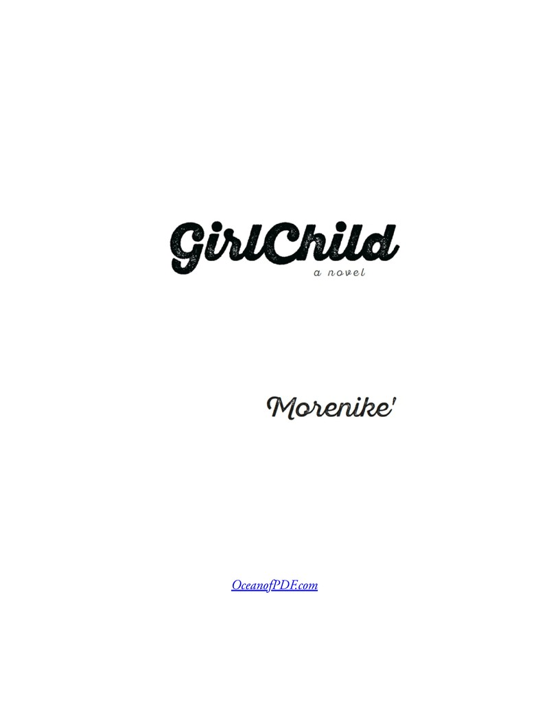 GirlChild - Matory, Morenike' book cover
