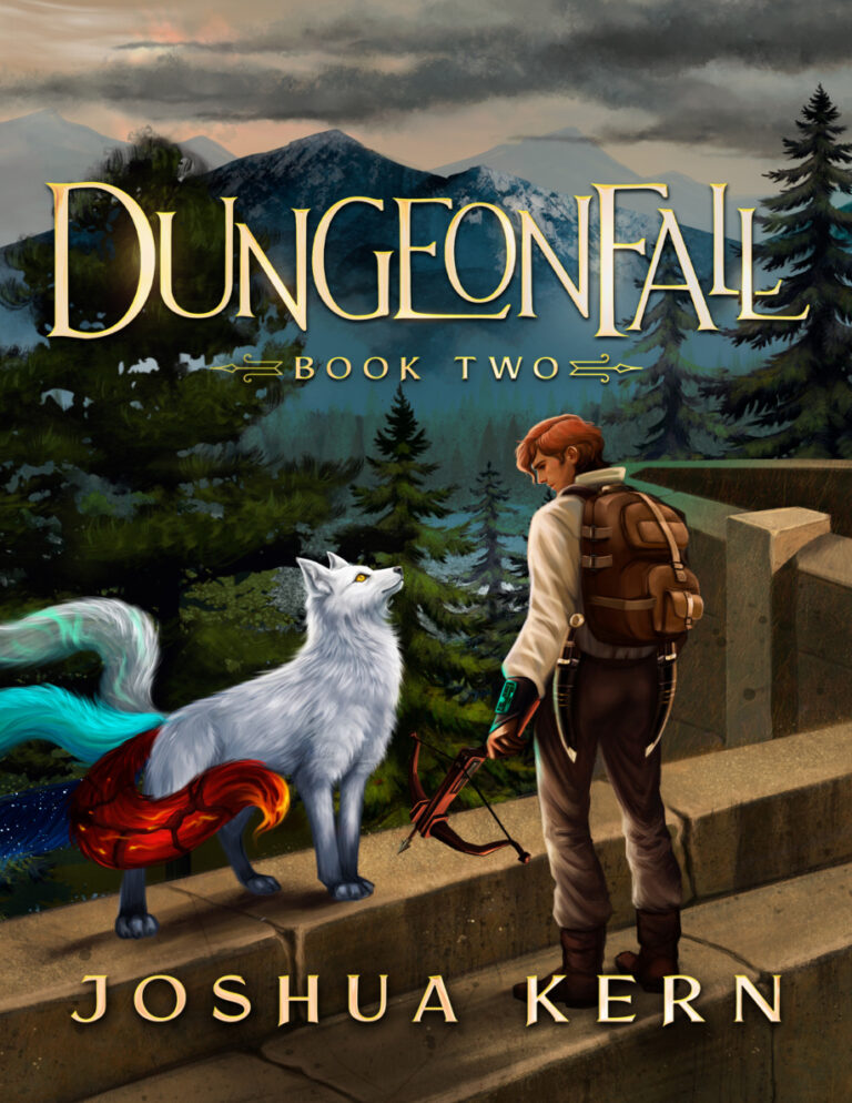 DungeonFall 2 Book 2 Joshua Kern Kitap Kapağı