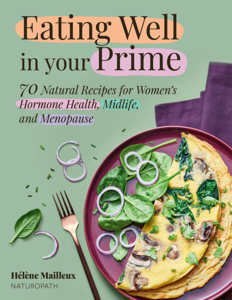 Eating Well in Your Prime Helene Mailleux Kitap Kapağı